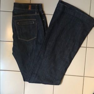 7 for all man kind flare jeans